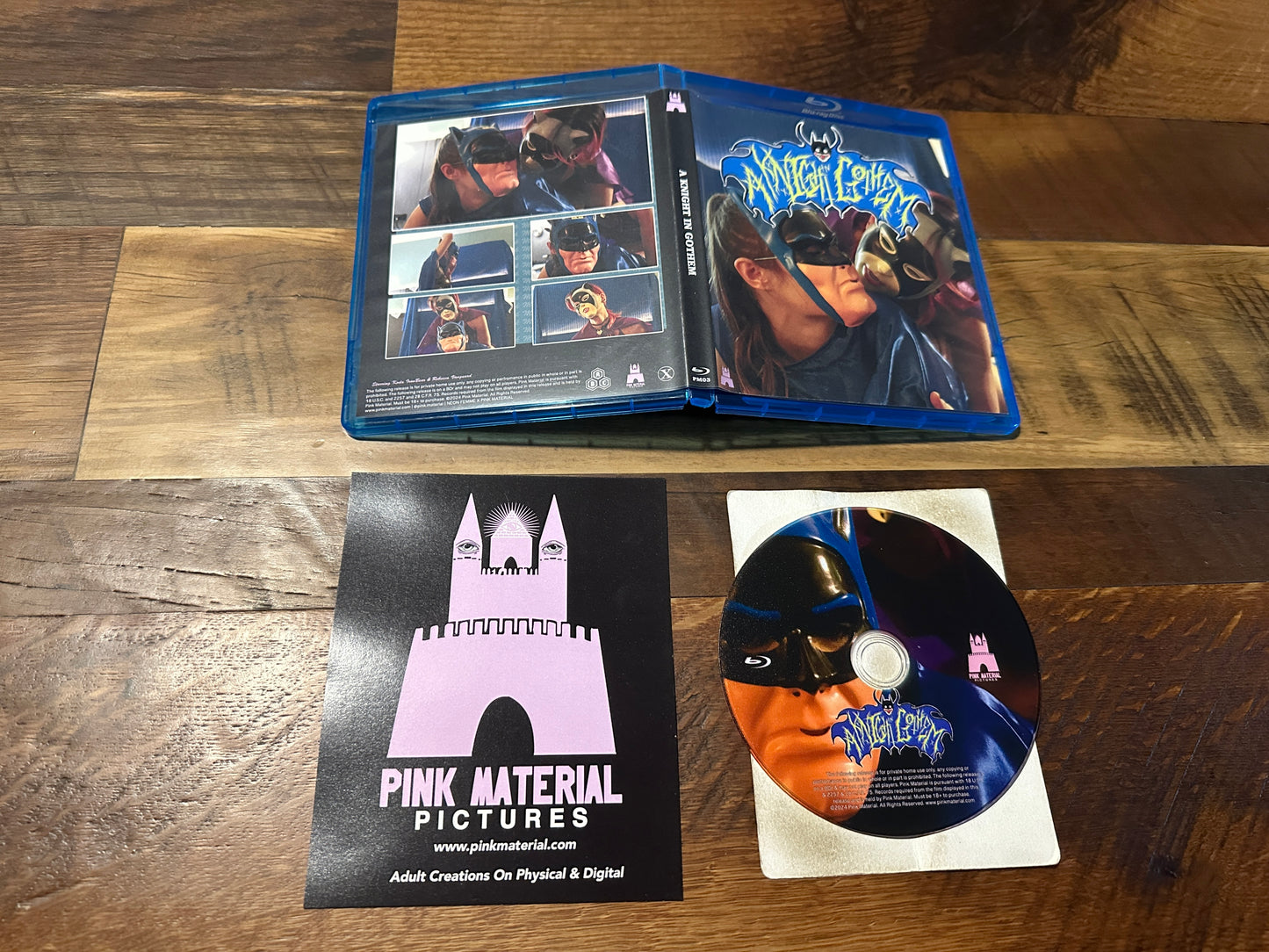 A Knight In Gothem (Blu ray, Neon Femme Pictures, Parody, Rare)