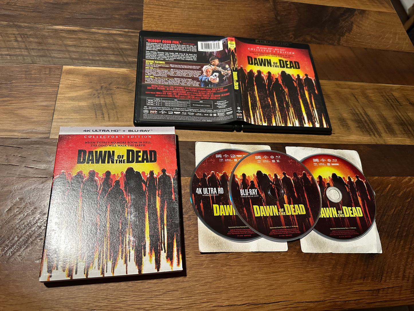 Dawn of the Dead 2004 (4K Ultra HD/Blu ray, Scream Factory, 2 Disc, Slipcover)