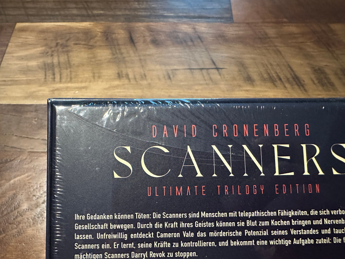 Scanners Ultimate Trilogy Edition (4K Ultra HD, Region B, 5 Disc, NEW)
