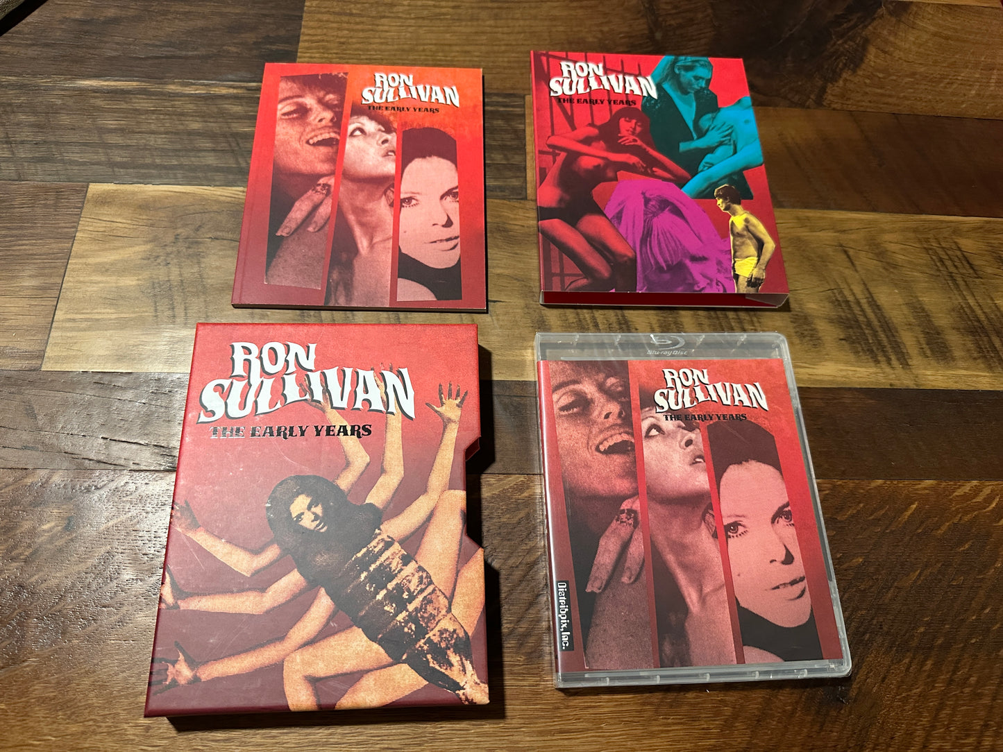 Ron Sullivan The Early Years (Blu ray, Vinegar Syndrome Sub Label, Slip, NEW)