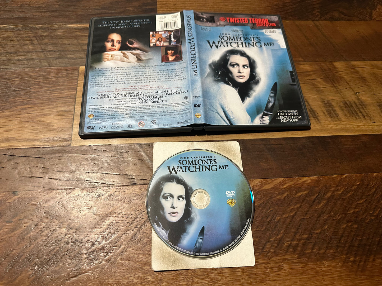 Someone’s Watching Me! DVD-WB Twisted Terror Collection-70’s Horror-