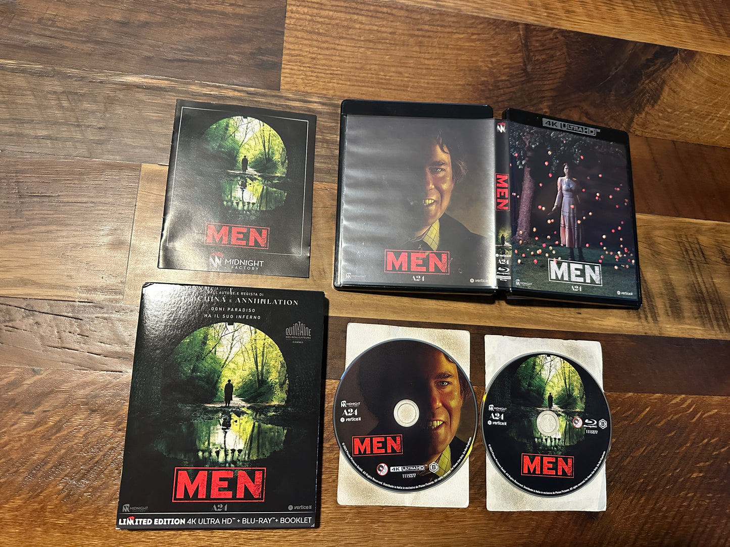 Men (4K Ultra HD/Blu ray, A24 Import, Limited Edition, Slipcase)