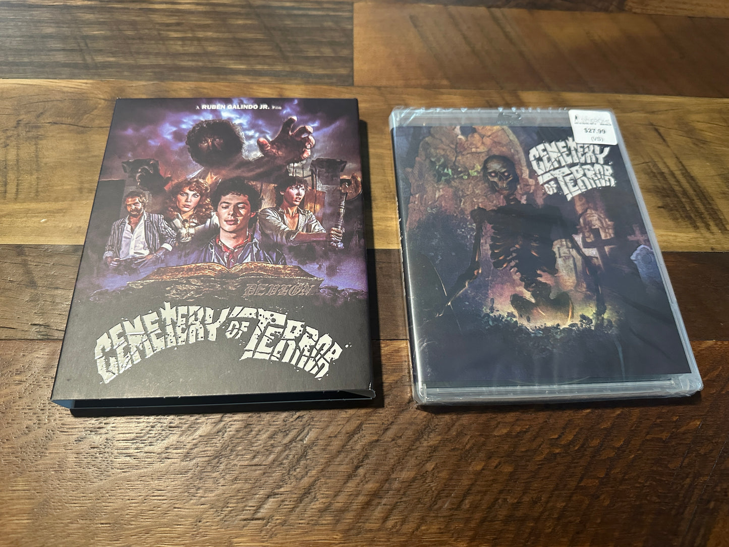 Cemetery of Terror (Blu ray, Vinegar Syndrome, Slipcover, NEW/Sealed)
