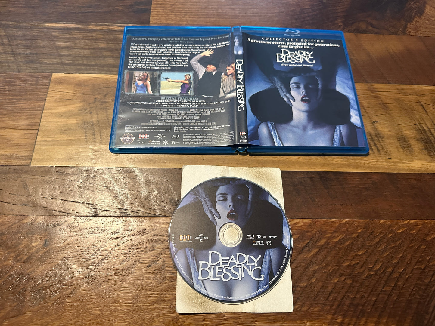 Deadly Blessing (Blu ray, Scream Factory, Collector’s Edition, Wes Craven)