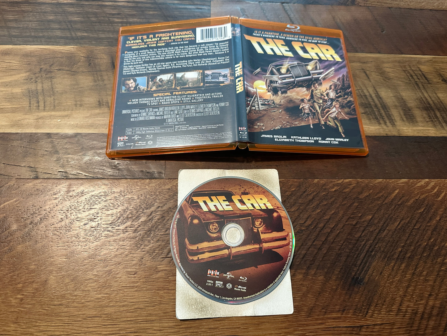 The Car (Blu ray, Scream Factory, 70’s Horror Classic, Widescreen)