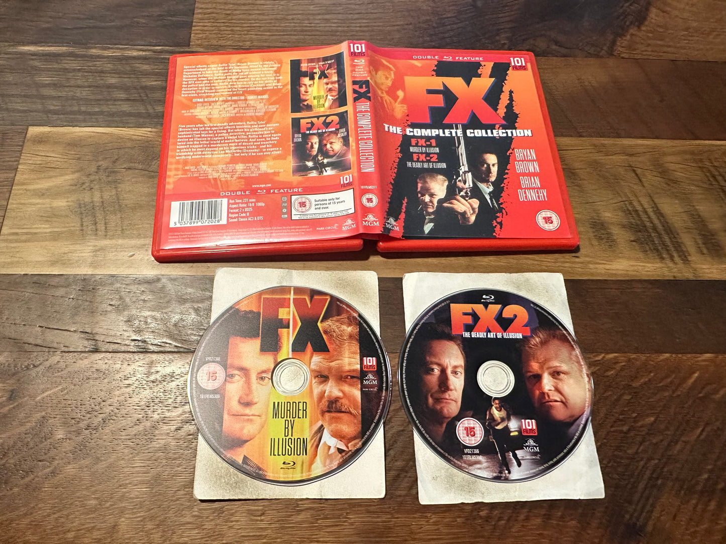 F/X The Complete Collection Blu ray-F/X 1 & 2-101 Films-Region B-