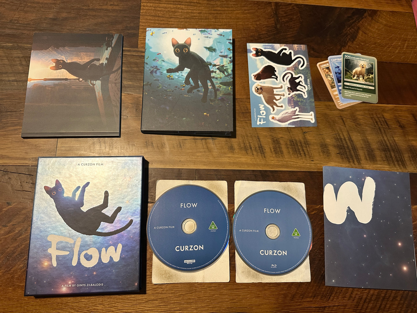 Flow (4K Ultra HD, Carson Film, Animated Classic, Poster & Stickers)