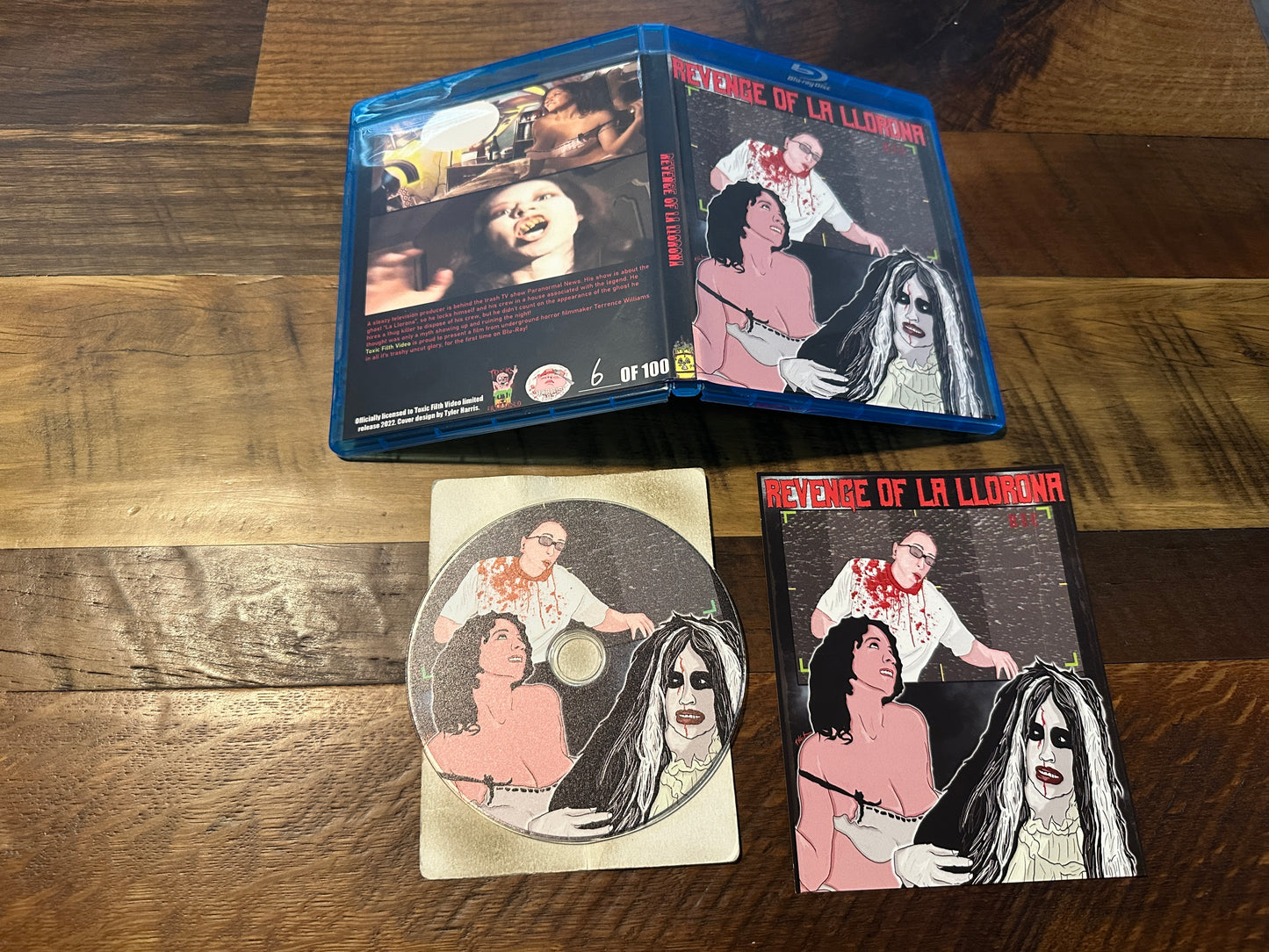 Revenge Of La Llorona (BD-R, Toxic Filth Video, Limited Ed, 100 Made, Obscure)