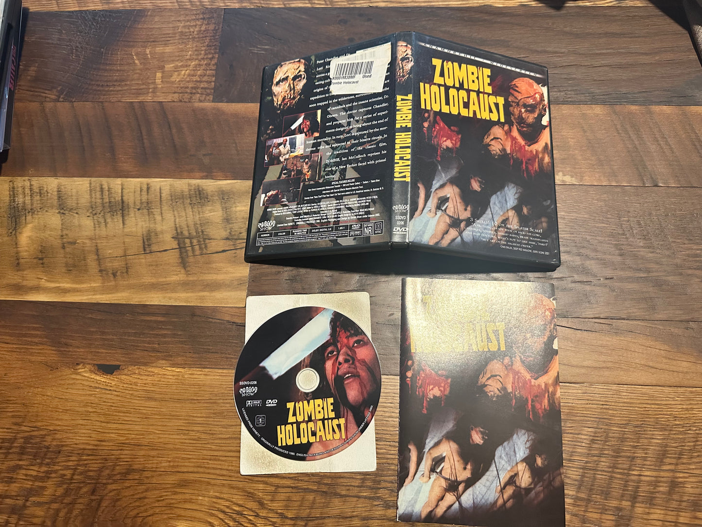 Zombie Holocaust DVD-Shriek Show-70’s Classic-Widescreen-