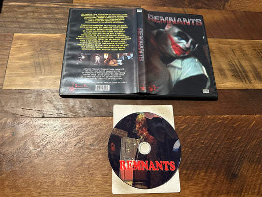 Remnants DVD-Screamtime Films-Obscure Horror-Jim Kurt Classic-