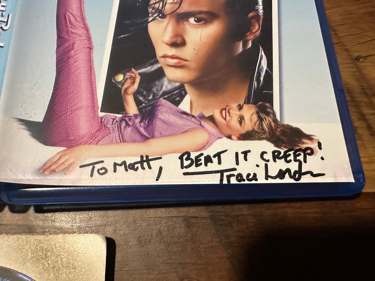 Cry-Baby (Blu ray, Universal, John Waters 90’s Classic, Signed By Traci)