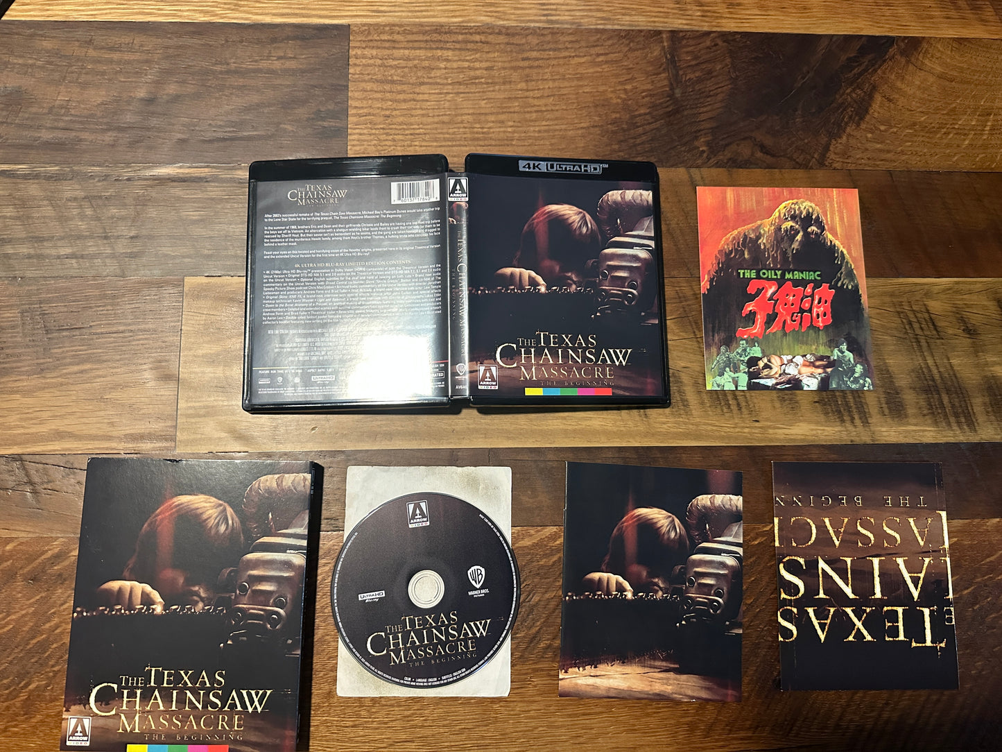 The Texas Chainsaw Massacre The Beginning 4K Ultra HD-Arrow Video-Slipcover-