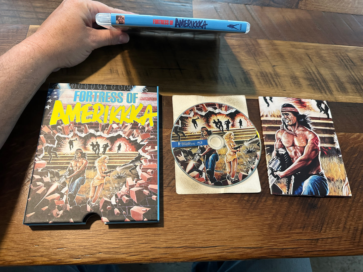 Fortress of Amerikkka (Blu ray, Vinegar Syndrome Slipcover, 5000 Made)