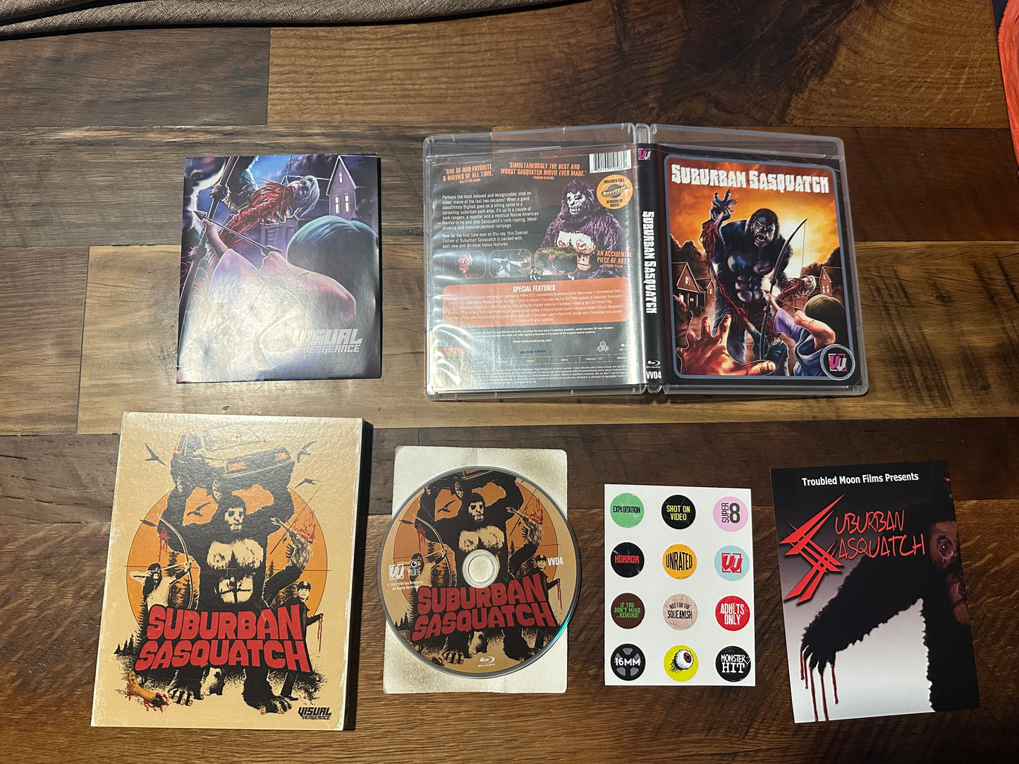Suburban Sasquatch (Blu ray, Visual Vengeance, OOP Slipcover)