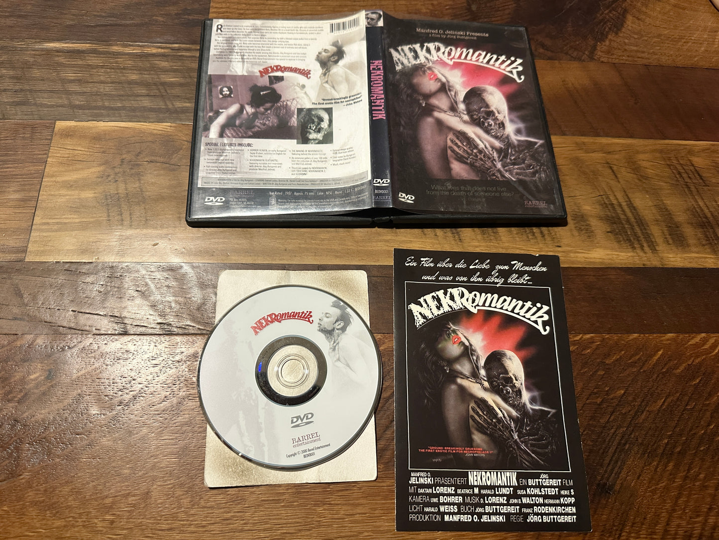 Nekromantik (DVD-Barrel Entertainment, 80’s Bizarre Horror)