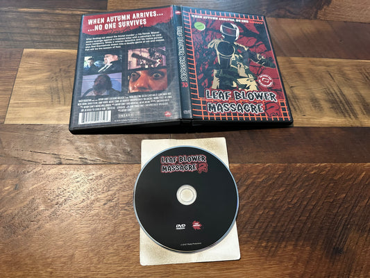Leaf Blower Massacre 2 DVD-Signed-Obscure Horror-