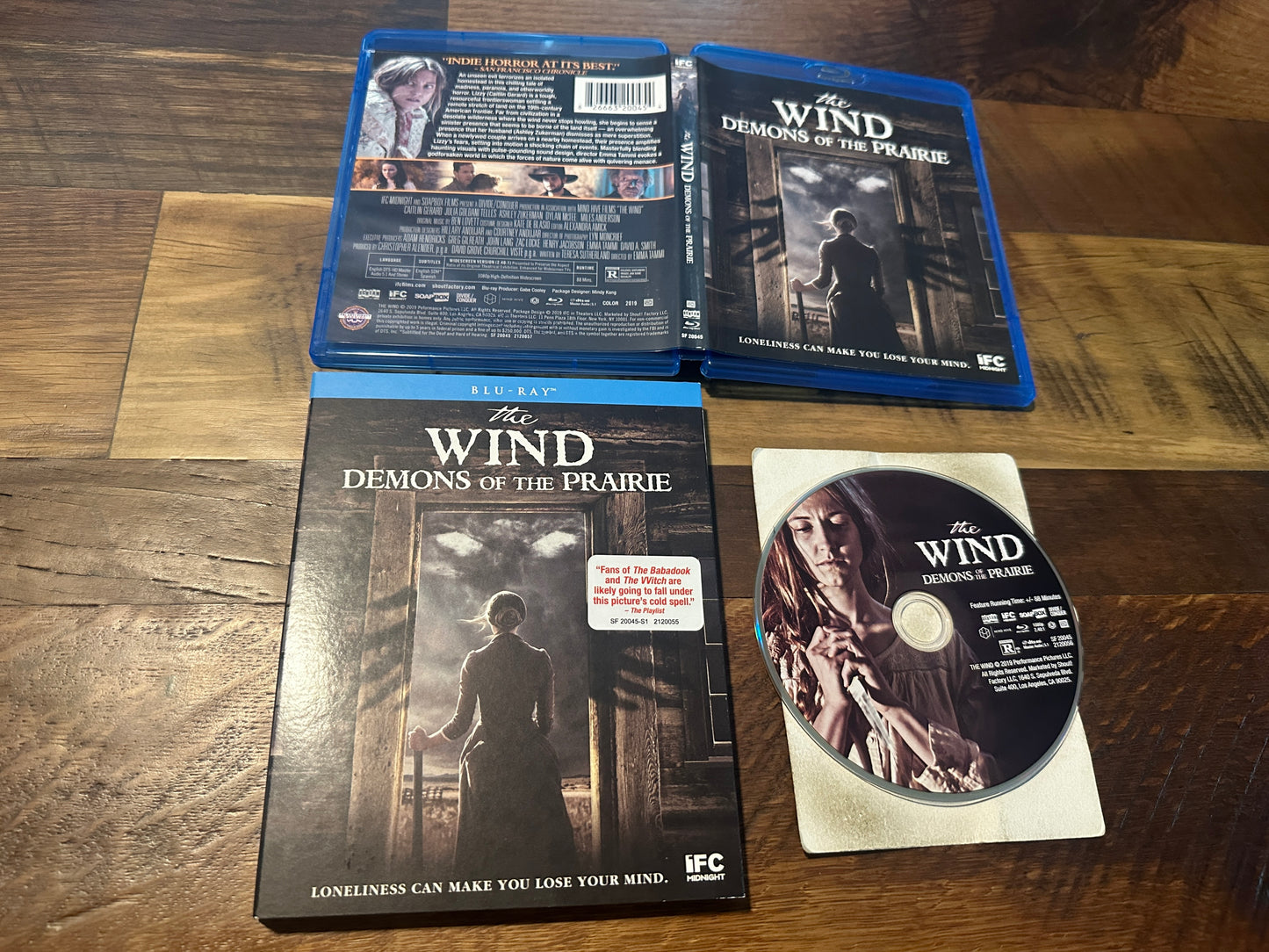 The Wind Demons Of The Prairie Blu ray-Scream Factory-Slipcover-Widescreen