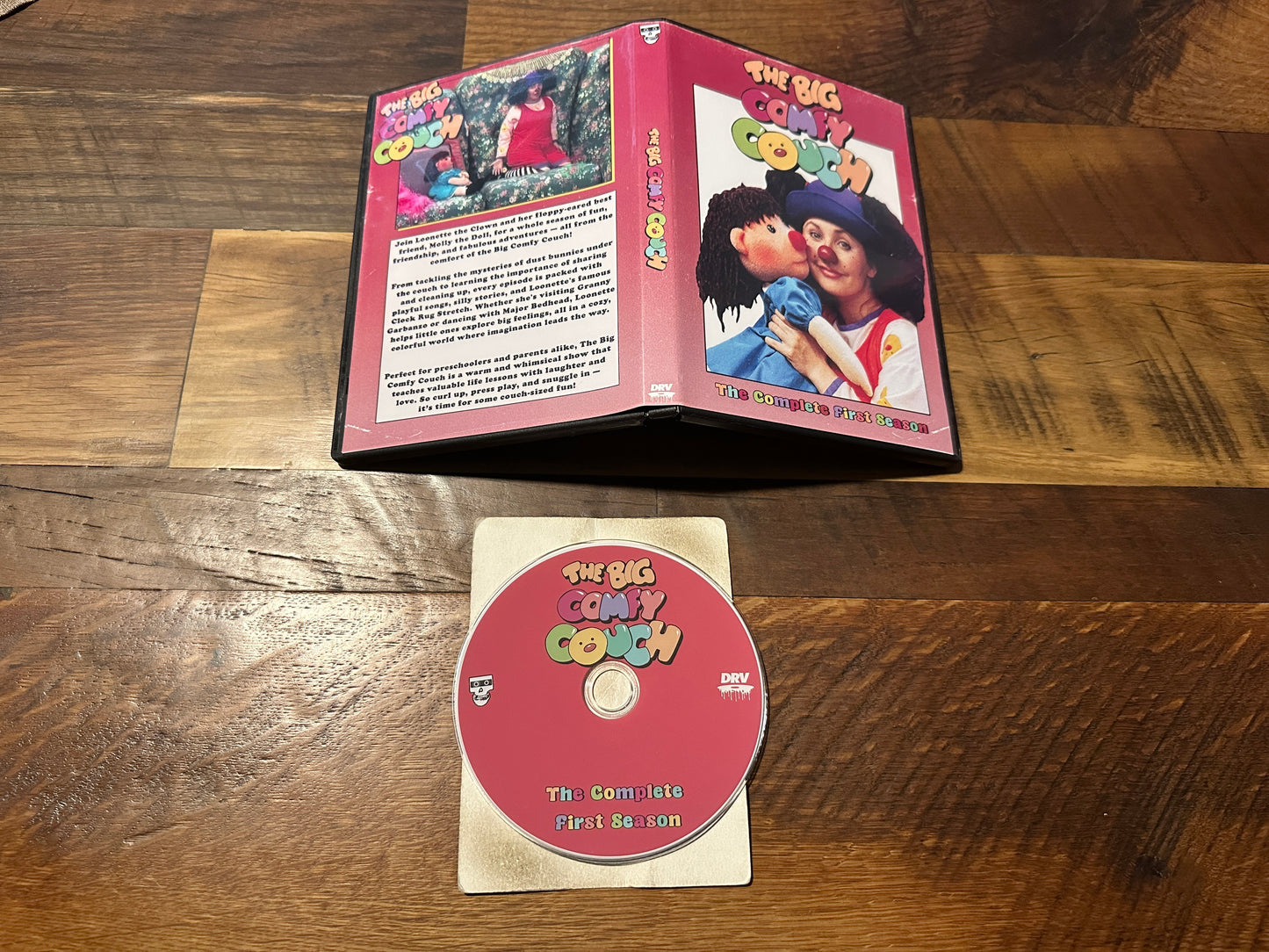 The Big Comfy Couch the Complete First Series (DVD-R, Classic Show)