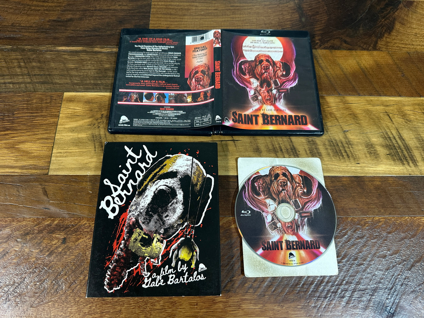 Saint Bernard (Blu ray, Severin Films, Slipcover, Classic Horror)