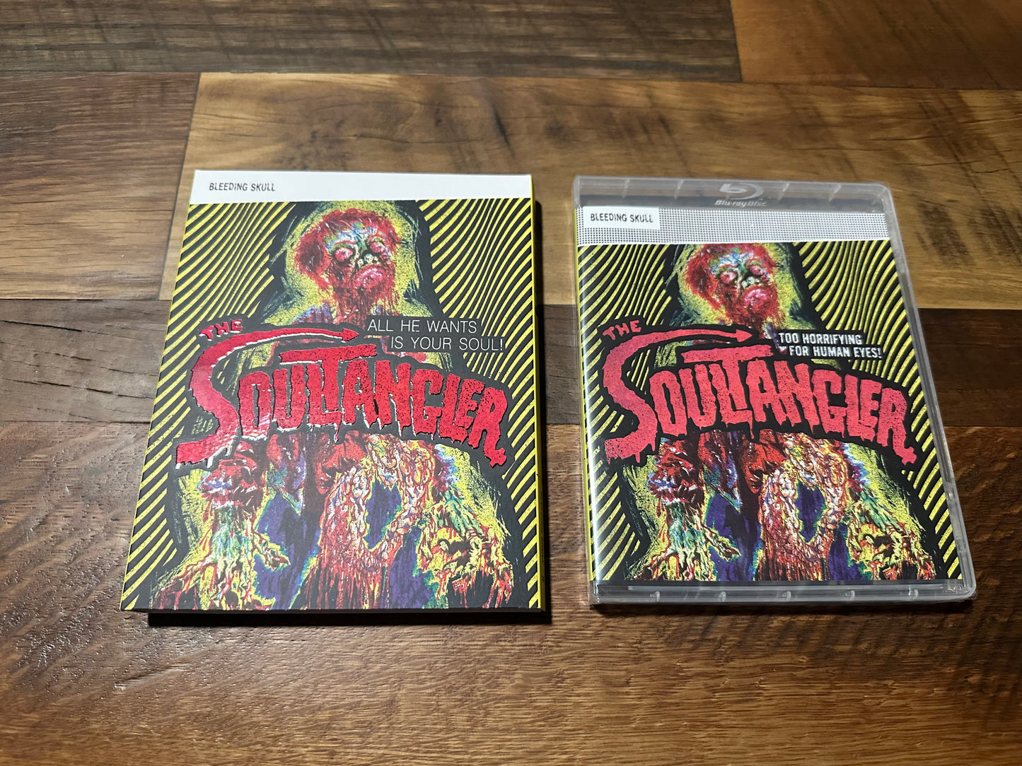 The Soultangler (Blu ray, Vinegar Syndrome Partner Label, Slipcover, NEW)