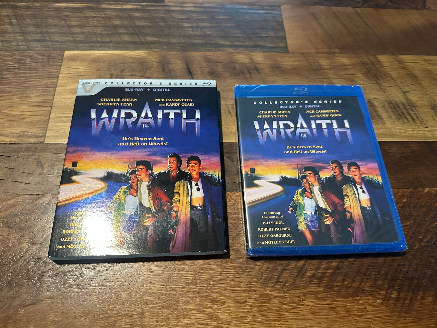 The Wraith (Blu ray, Vestron Video, Rare Slipcover, Collector’s Series, NEW)