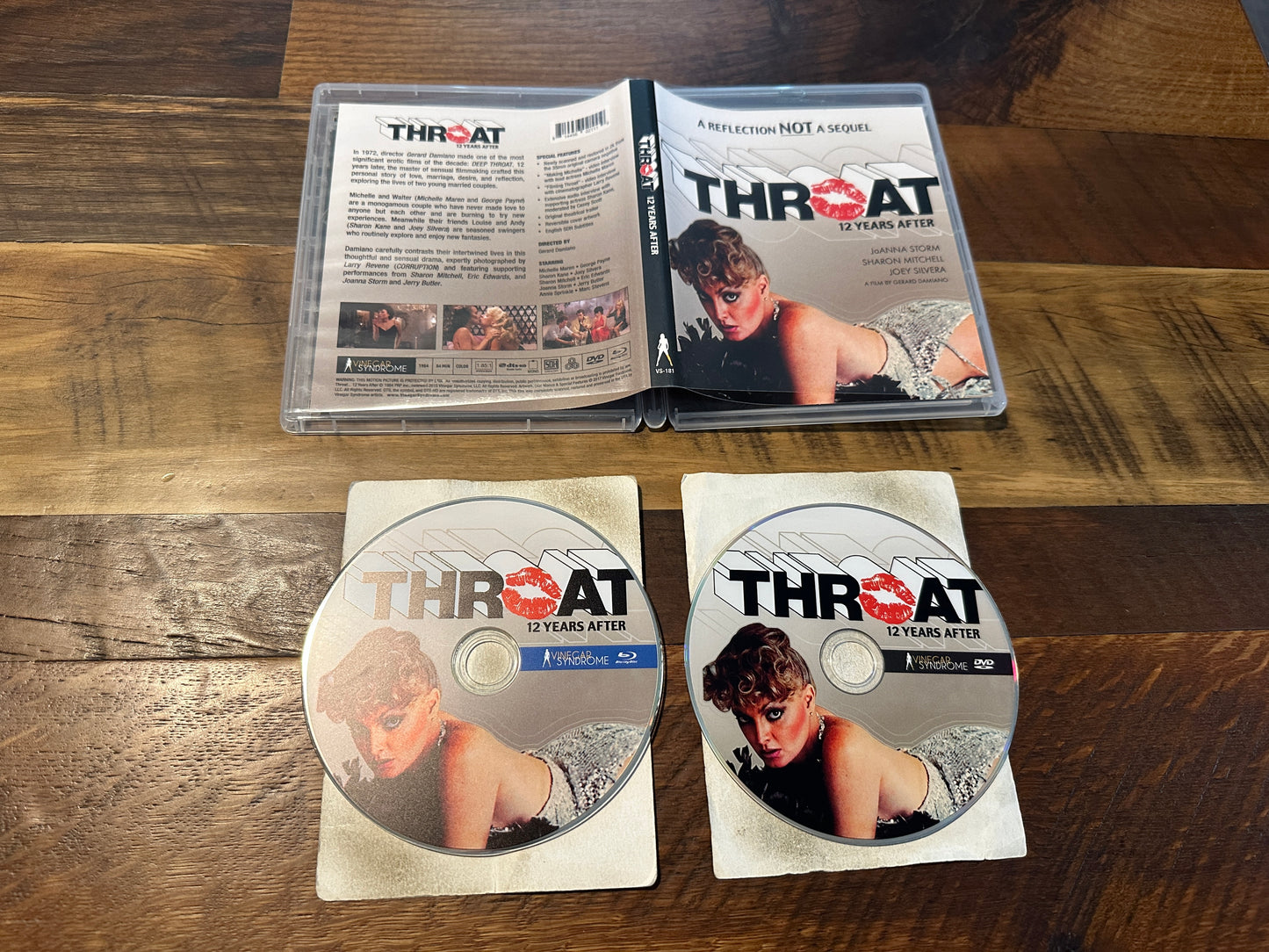 Throat 12 Years Later (Blu ray, Vinegar Syndrome, Very Rare, OOP)