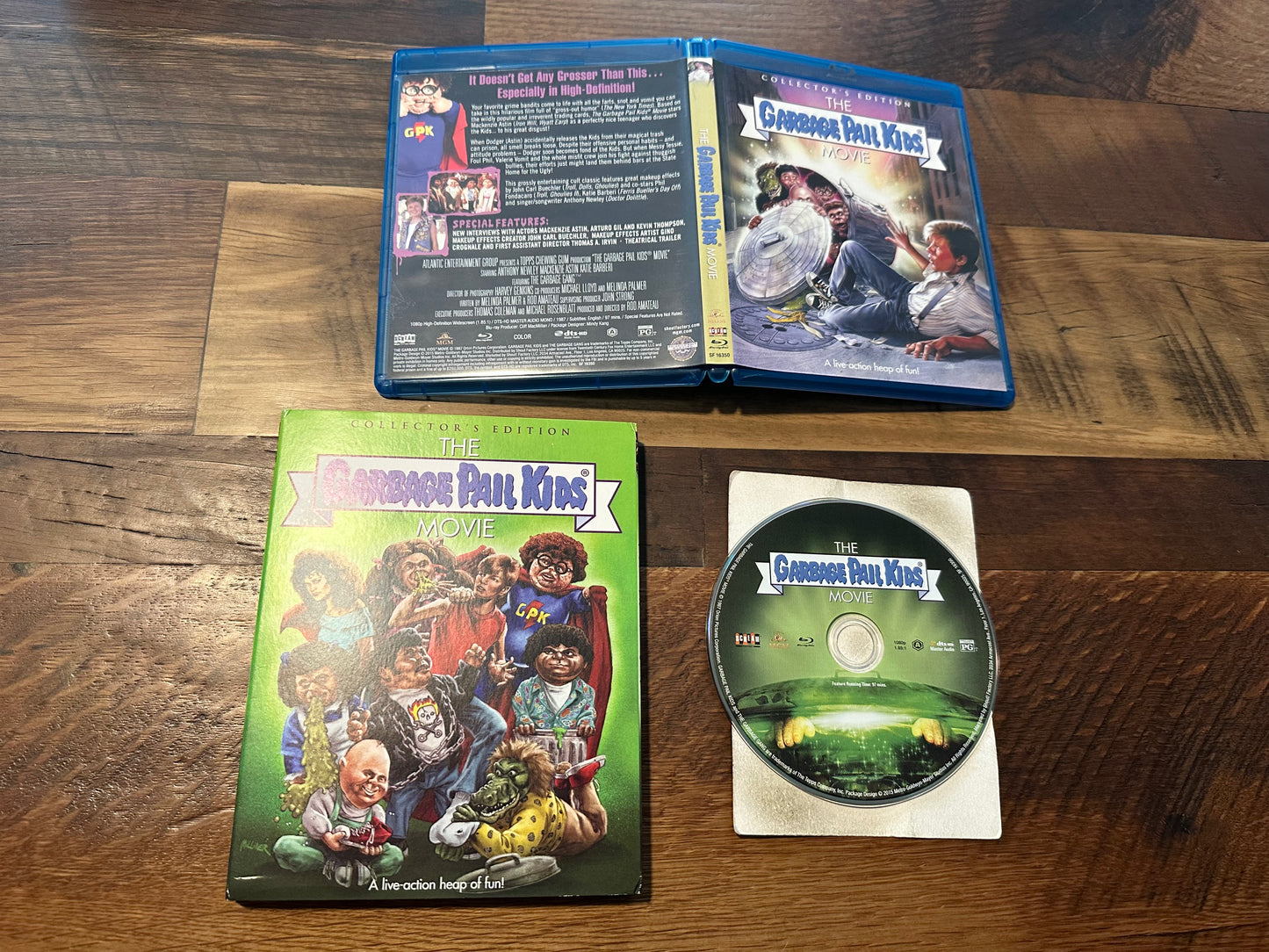 The Garbage Pail Kids Movie Blu ray-Scream Factory-Slipcover-OOP