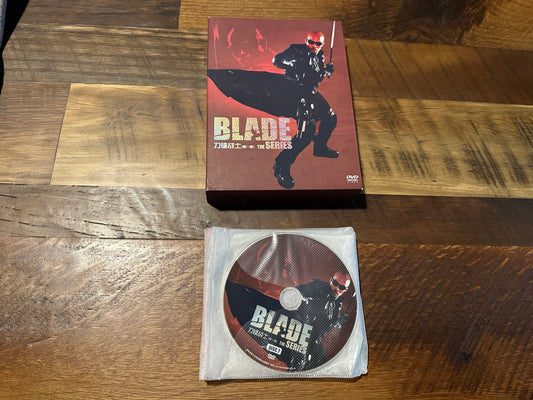 Blade The Series DVD-Rare Foreign Hard Box Release-Region 1-HTF-7 Disc