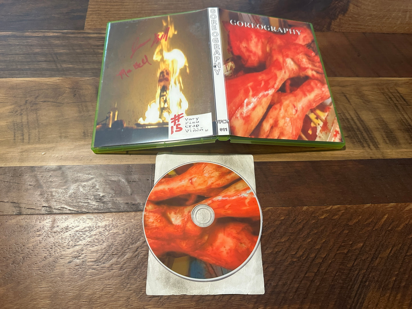 Goreography (DVD-R, Very Fine Crap Video, Signed, Obscure Horror)