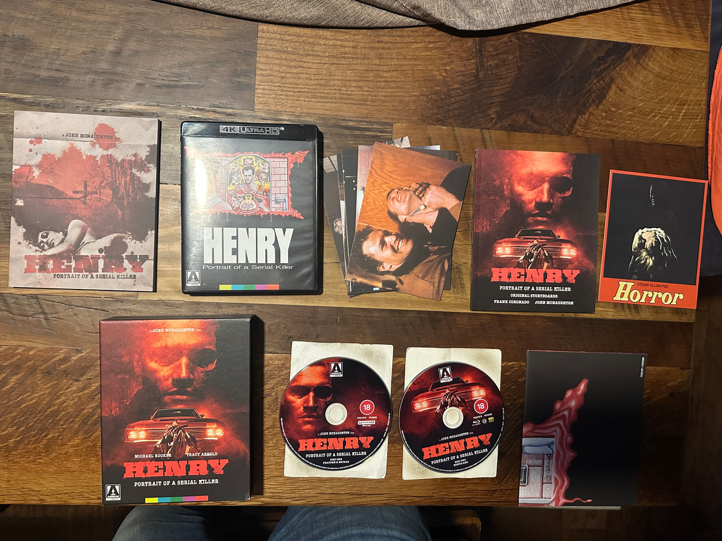 Henry Portrait Of A Serial Killer (4K Ultra HD/Blu ray, Arrow Video, Limited Ed)
