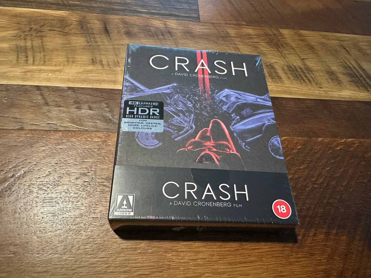 Crash (4K Ultra HD, Arrow Video, Limited Edition, Classic, Rare, NEW/Sealed)