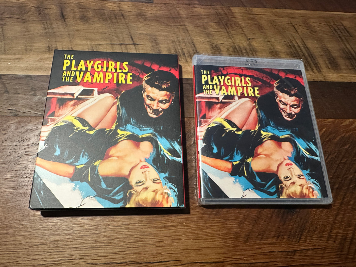 The Playgirls And The Vampire (Blu ray, Vinegar Syndrome, Slipcover, NEW)