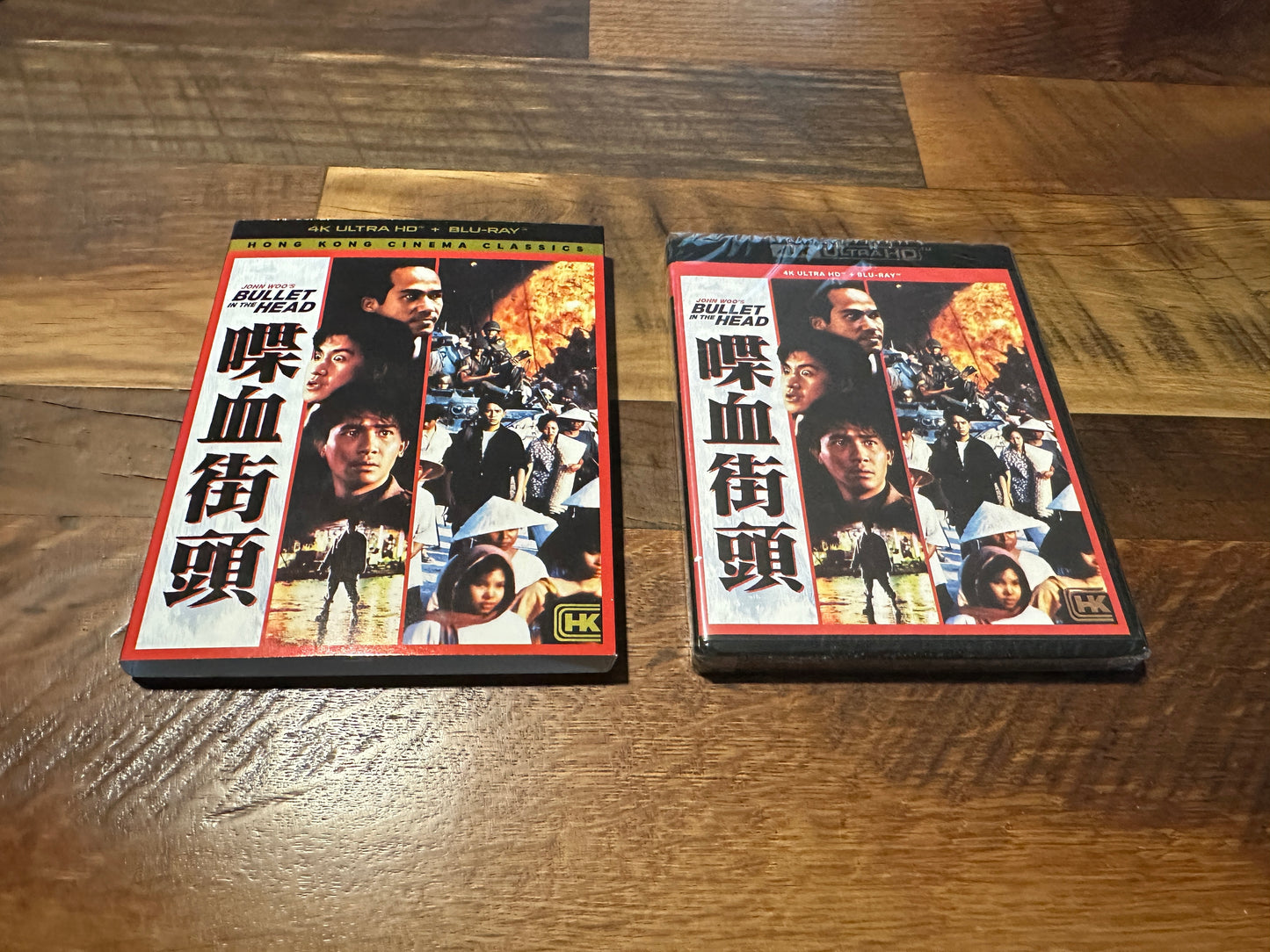 Bullet In the Head (4K Ultra HD, John Woo’s, Shout Studios, Slipcover, NEW)