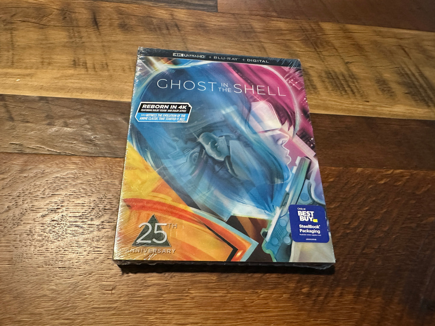 Ghost in the Shell (4K Ultra HD/Blu ray, Lionsgate, Steelbook, NEW/Sealed)