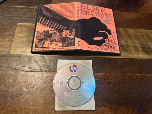 Blood Brothers DVD-R Signed-Obscure Horror-80’s Classic-Rare