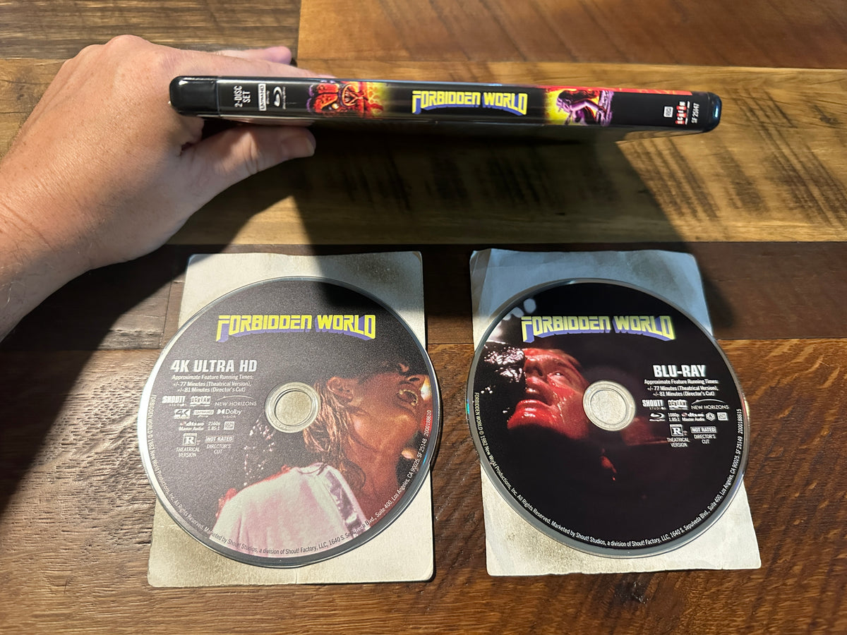 Forbidden World (4K Ultra HD, Scream Factory, Collector’s Edition)