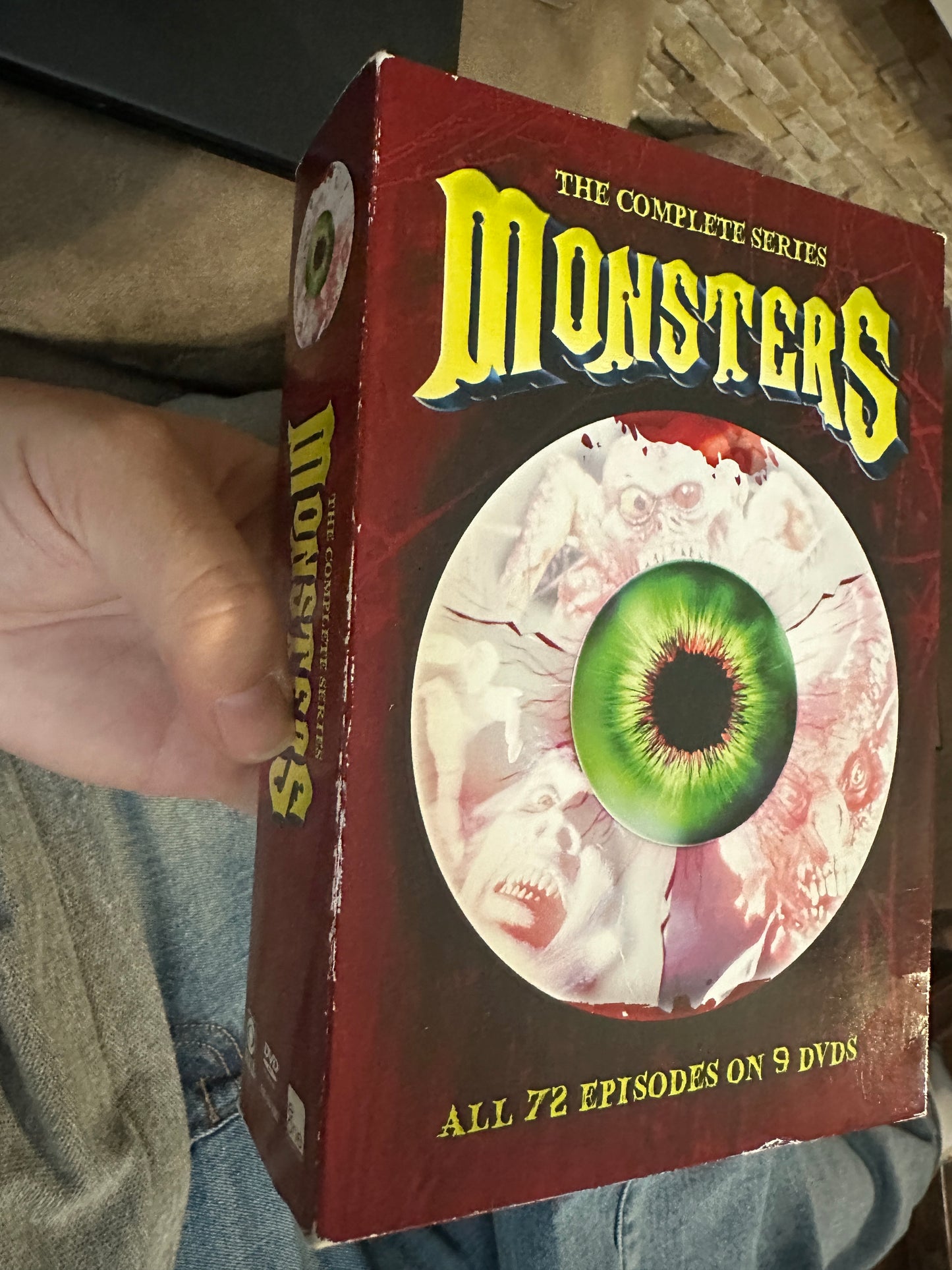 Monsters The Complete Series DVD-All 73 Episodes-9 DVD’s-Boxset