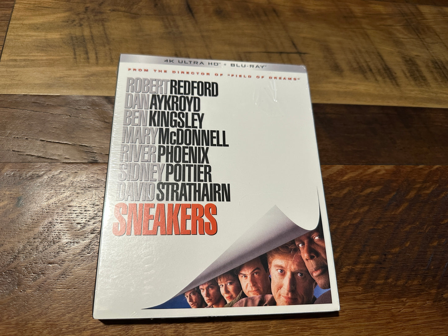 Sneakers (4K Ultra HD/Blu ray, Kino Lorber, 90’s Robert Redford, Slipcover, NEW)
