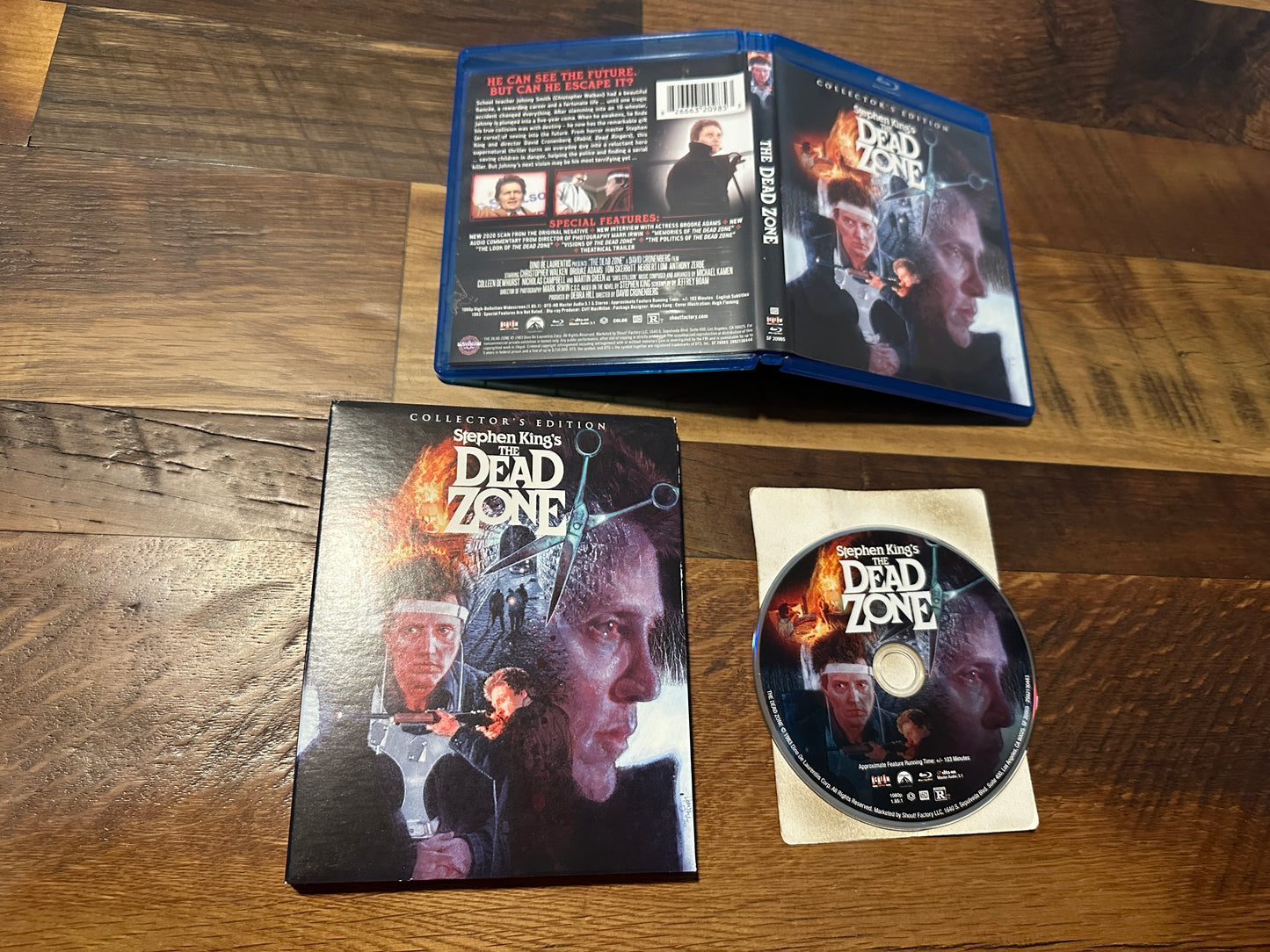 The Dead Zone (Blu ray, Scream Factory, Slipcover, Collector’s Ed)
