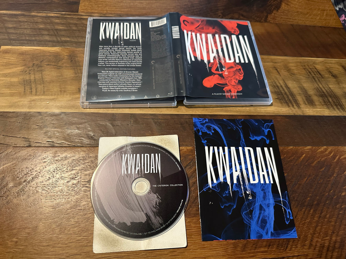 Kwaidan Blu ray-Criterion Collection-60’s Classic-Special Edition-