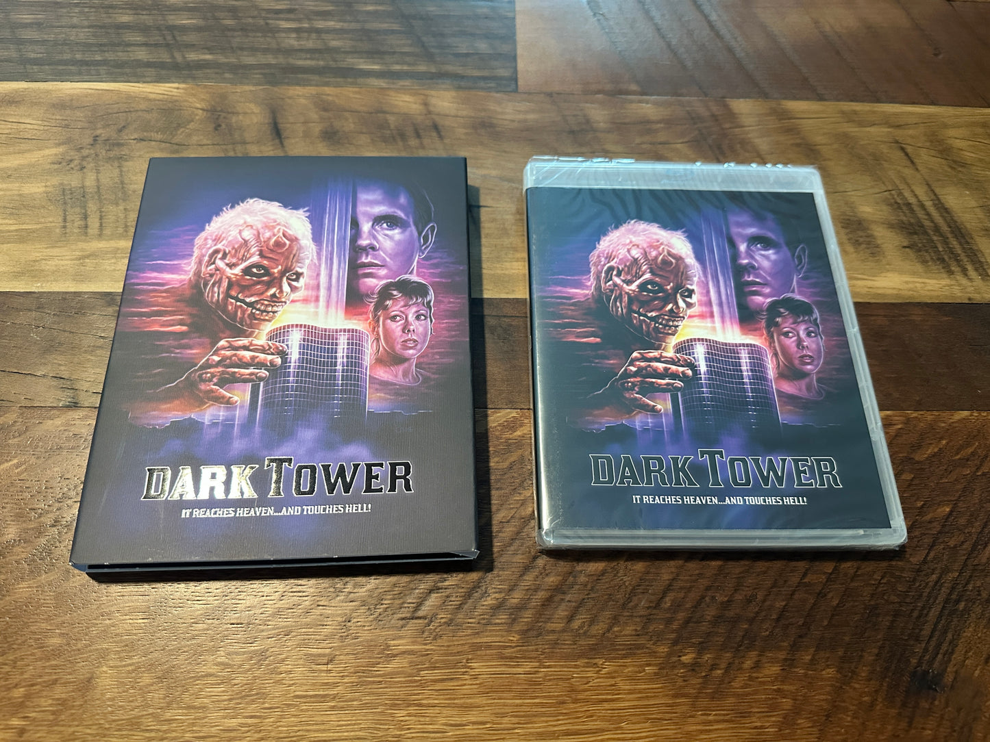 Dark Tower (Blu ray, Vinegar Syndrome, Slipcover, 80's Horror Classic, NEW)