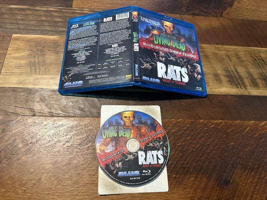 Hell of the Living Dead & Rats (Blu ray, Blue Underground, Double Feature)