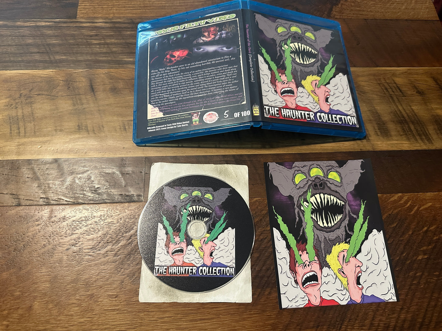 The Haunter Collection (BD-R, Toxic Fifth Video, Limited Edition, 100 Made)