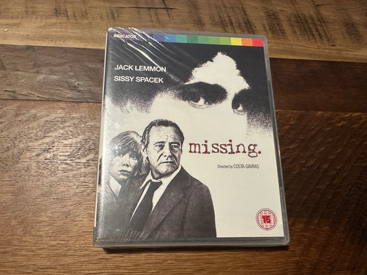 Missing Blu ray-Indicator-Limited-Booklet-80’s Classic-Region B-New