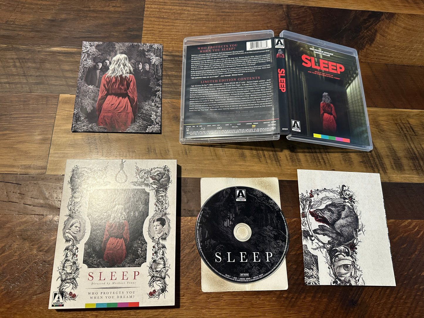 Sleep (Blu ray, Arrow Video, Slipcover, Limited Edition, Booklet)