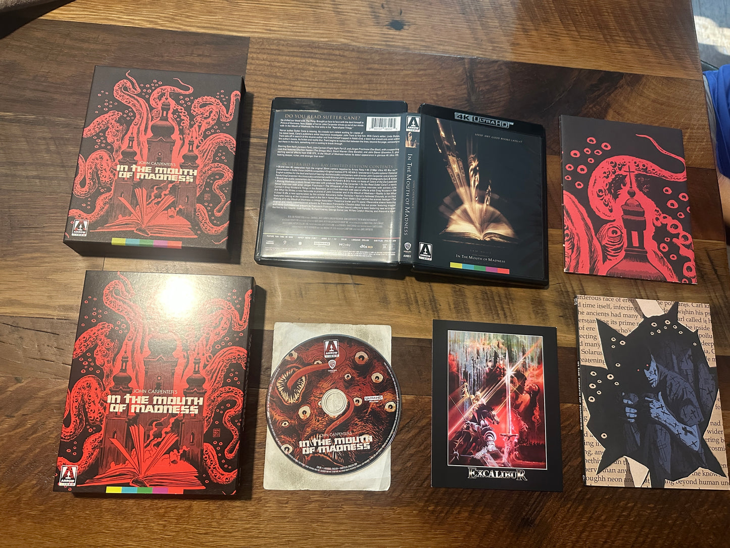 In The Mouth Of Madness (4K Ultra HD, Arrow Video, Limited Ed, Slip)
