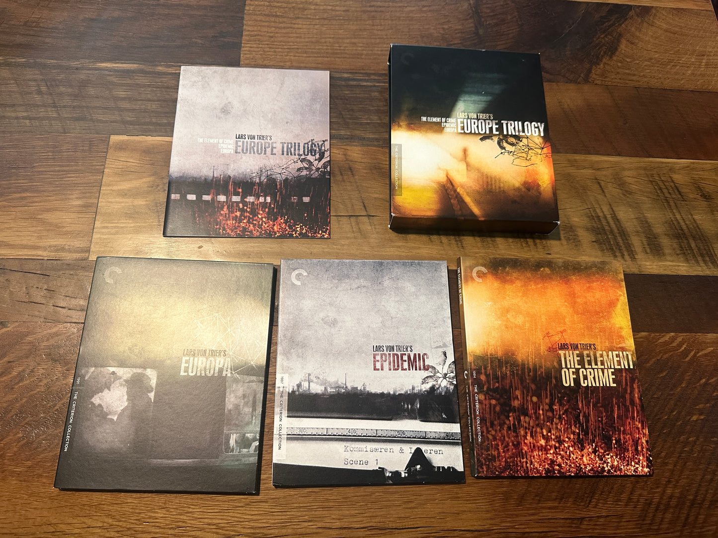 Lars Von Trier’s Europe Trilogy (Blu ray, Criterion Collection, 3 Movies)