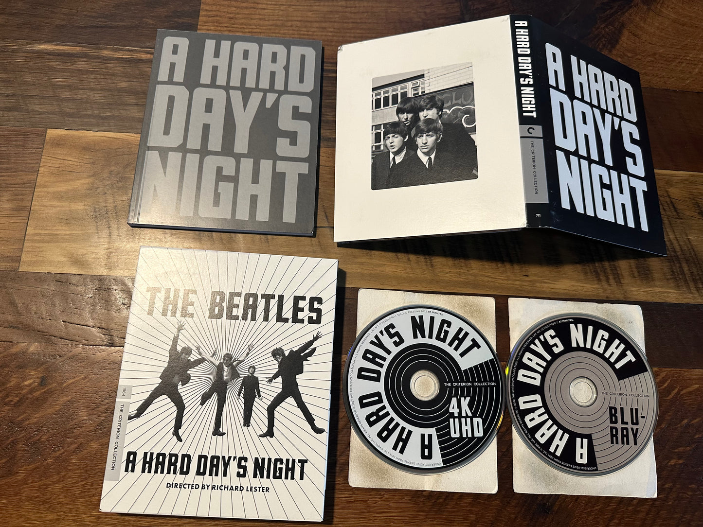The Beatles 4K Ultra HD/Blu ray-Criterion Collection-60’s Classic-2 Disc