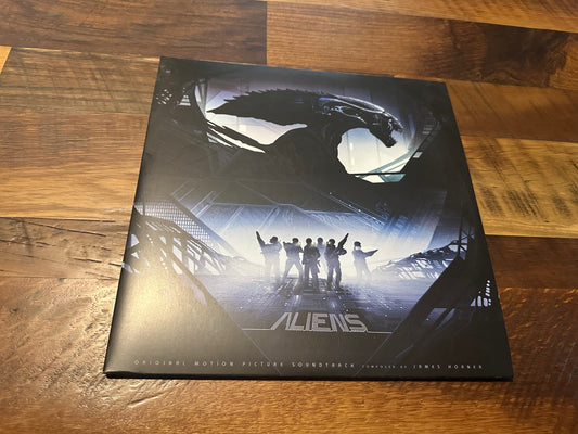 Aliens Original Motion Soundtrack-Vinyl-Sci Fi Classic-James Horner-Double LP