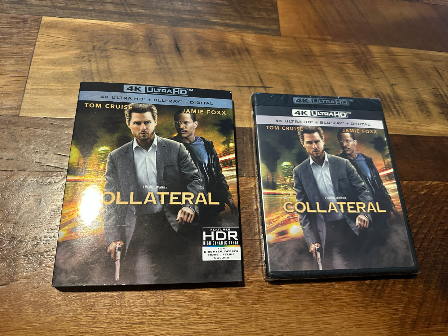 Collateral (4K Ultra HD/Blu ray, Paramount, Tom Cruise, Rare Slipcover, NEW)
